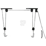 FX-Tools Fahrradhubdecke 45 kg montiert