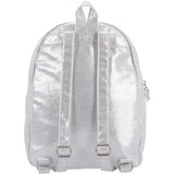 Basic-Rucksack mit Pailletten in Rosa und Silber