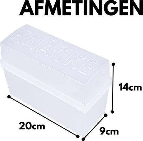 Basic Cracker Box 1,65l transparent hell