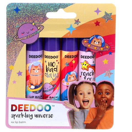 Deedoo Kids Lippenbalsam, funkelndes Universum mit Duft