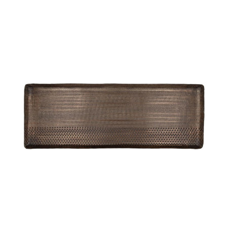 Hbx Natural Living Tablett 45x18x1,5cm Messing