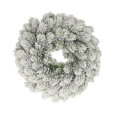 Hbx natürlicher Wohnkranz Nobilis Snowy H7T28cm
