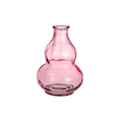 HBX Natural Living HBX Natural Living Vase Bommel rosa ø9xh12,5cm
