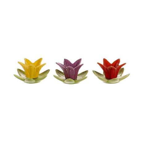Hbx Natural Living Kerzenständer Narzisse 10x9x4,5cm