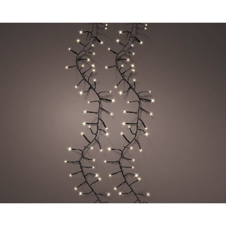 Hervorragende LED-Beleuchtung aus PVC mit 8 Funktionen, Funkeleffekt für den Außenbereich, 2500 cm