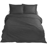 Ten Cate Baumwollsatin-Doppelbettbezug, 240 x 200, 220 cm, Anthrazit