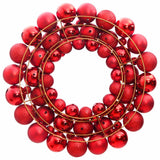 Vidaxl Weihnachtskranz 45 cm Polystyrolrot