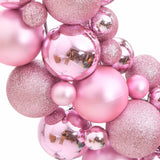 Vidaxl Weihnachtskranz 45 cm Polystyrol rosa