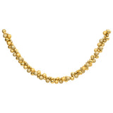 Vidaxl Weihnachten Girlande 175 cm Polystyrol Goldfarbe