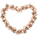 Vidaxl Weihnachtsgirlandbällchen 175 cm Polystyrol Rosé Gold gefärbt