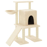Vidaxl -Katzenmöbel mit Sisal -Kratzerposten 96,5 cm creme -colored