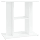 Vidaxl Aquarium Standard 60x30x60 cm verarbeitetes Holz weiß