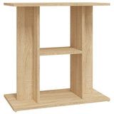 Vidaxl Aquarium Standard 60x30x60 cm verarbeitetes Holz Sonoma Eichefarbe