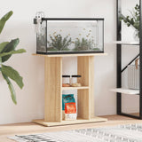 Vidaxl Aquarium Standard 60x30x60 cm verarbeitetes Holz Sonoma Eichefarbe