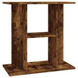 VIDAXL Aquarium Standard 60x30x60 cm propertiertes Holzgeräuchchen -Eiche gefärbt