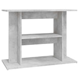 VIDAXL Aquarium Standard 80x35x60 cm verarbeiteter Holzbetonglijs