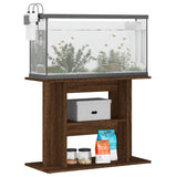 Vidaxx Aquarienständer 80 x 35 x 60 cm, Holzwerkstoff, Farbe Eiche braun