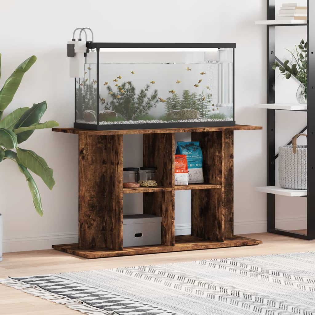 Vidaxx Aquarienständer 100x40x60 cm verarbeitetes Holz, Farbe geräucherte Eiche