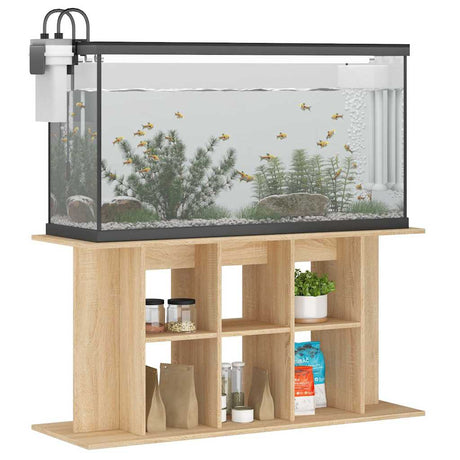 Vidaxx Aquarienständer Sonoma-Eiche 120x40x60 cm Holzwerkstoff