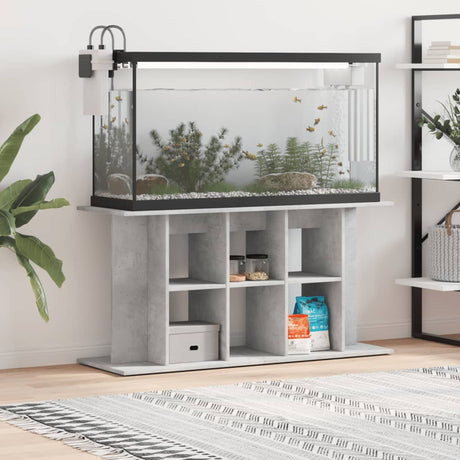 Vidaxx Aquarienständer Betongrau 120x40x60 cm Holzwerkstoff