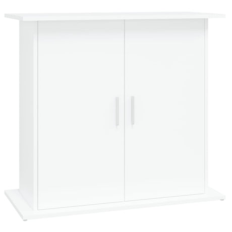 Vidaxl Aquarium Standard 81x36x73 cm verarbeitetes Holz weiß