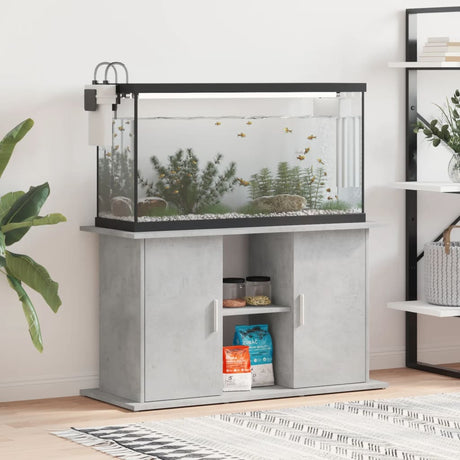 Vidaxx Aquarienständer Betongrau 101x41x58 cm Holzwerkstoff