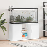 VidaXL Aquariumständer 121x41x58 cm lackiertes Holz Hochglanzweiß