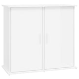Vidaxl Aquarium Standard 81x36x73 cm verarbeitetes Holz Hochglanz weiß