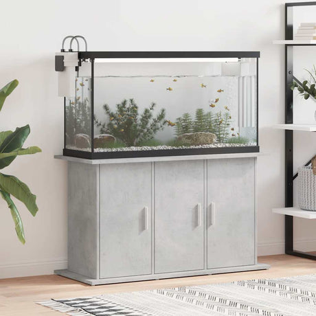 VIDAXL Aquarium Standard 101x41x58 cm verarbeitete Holzbetonglijs
