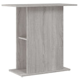 Vidaxl Aquarium Standard 75x36x72.5 cm verarbeitetes Holzgrau Sonoma