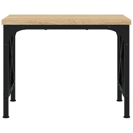 VIDAXL -Druckerständer 40x30x31 cm verarbeitetes Holz Sonoma Eiche gefärbt