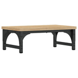 Vidaxxl Monitorständer 37x23x14 cm, fertiges Holz Sonoma-Eiche-farbig