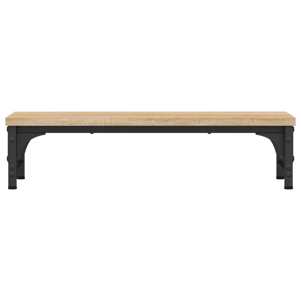 Vidaxxl Monitorständer 55x23x14 cm, Holzwerkstoff Sonoma-Eiche-farbig