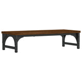 VIDAXL Monitor Standard 55x23x14 cm verarbeitete Holzbraune -Eichenfarbe