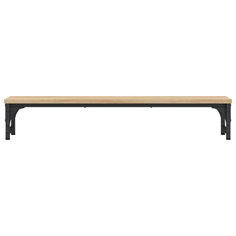 Vidaxl Monitor Standard 85x23x15,5 cm verarbeitetes Holz Sonoma Eiche -Colored