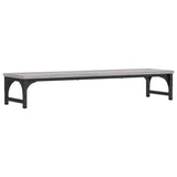 Vidaxl Monitor Standard 85x23x15,5 cm verarbeiteter Holzgrau Sonoma -Eiche