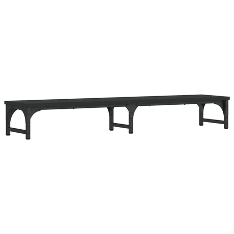 Vidaxl Monitor Standard 105x23x15,5 cm verarbeitetes Holz schwarz