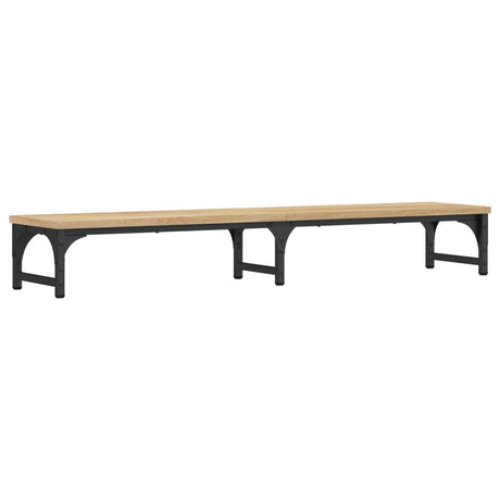 Vidaxl Monitor Standard 105x23x15.5 cm verarbeiteter Holz Sonoma Eiken Farbe