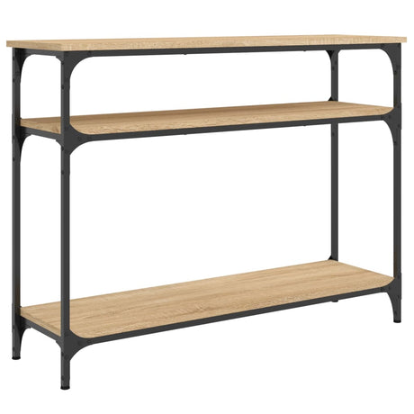 Vidaxl wandtafel 100x29x75 cm bewerkt hout sonoma eikenkleurig