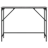 Vidaxl wandtafel 100x32x75 cm bewerkt hout grijs sonoma eikenkleurig