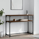 Vidaxl wandtafel 100x35,5x75 cm bewerkt hout bruin eikenkleur