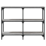 Vidaxl wandtafel 100x29x75 cm bewerkt hout grijs sonoma eikenkleurig