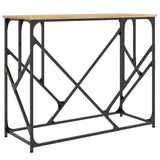 Vidaxl wandtafel 100x40x80 cm bewerkt hout sonoma eikenkleurig