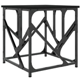 Vidaxl salontafel 45x45x47,5 cm bewerkt hout zwart
