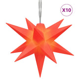 Vidaxl Weihnachtslampe 10 LEDs 10 cm rot
