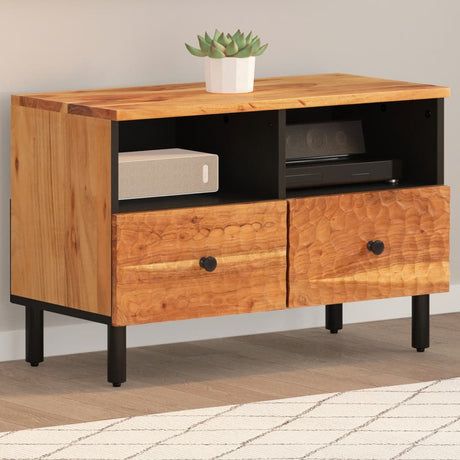 Vidaxl tv-meubel 70x33x46 cm massief acaciahout