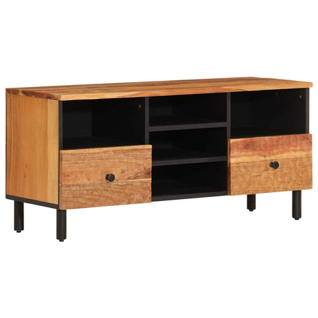Vidaxl tv-meubel 100x33x46 cm massief acaciahout