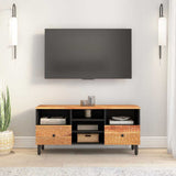 Vidaxl tv-meubel 100x33x46 cm massief acaciahout