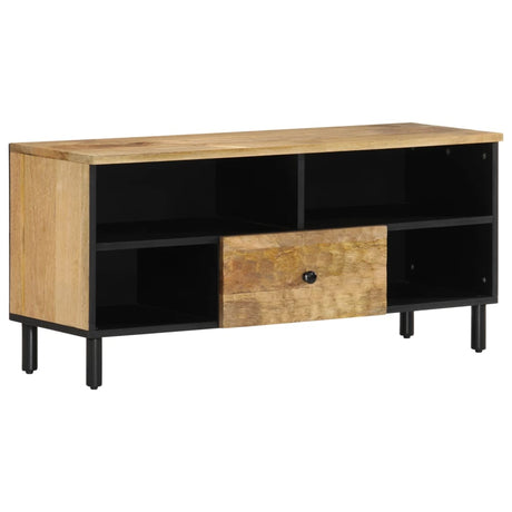 Vidaxl tv-meubel 100x33x46 cm massief mangohout