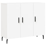 Vidaxl dressoir 90x34x80 cm bewerkt hout wit